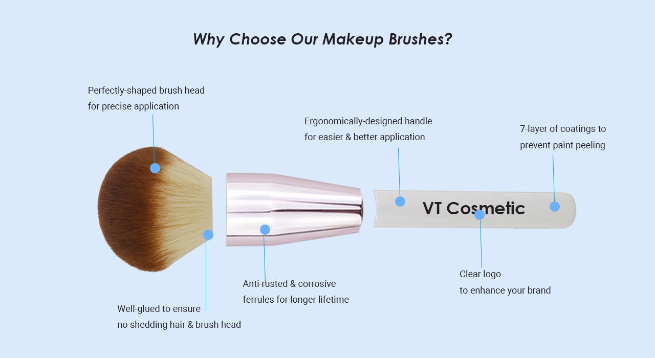 custom makeup brushes